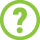 question mark inside a green circle